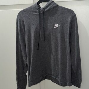Nike Men's Charcoal Hoodie